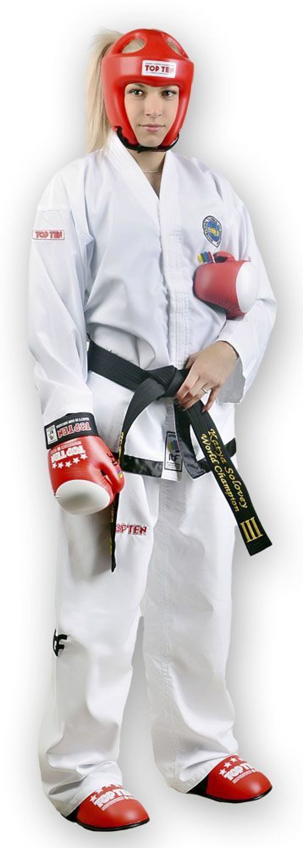 TOP TEN ITF Taekwon-Do Instructor Uniform - Diamond Dobok, 16781-1 ( 4