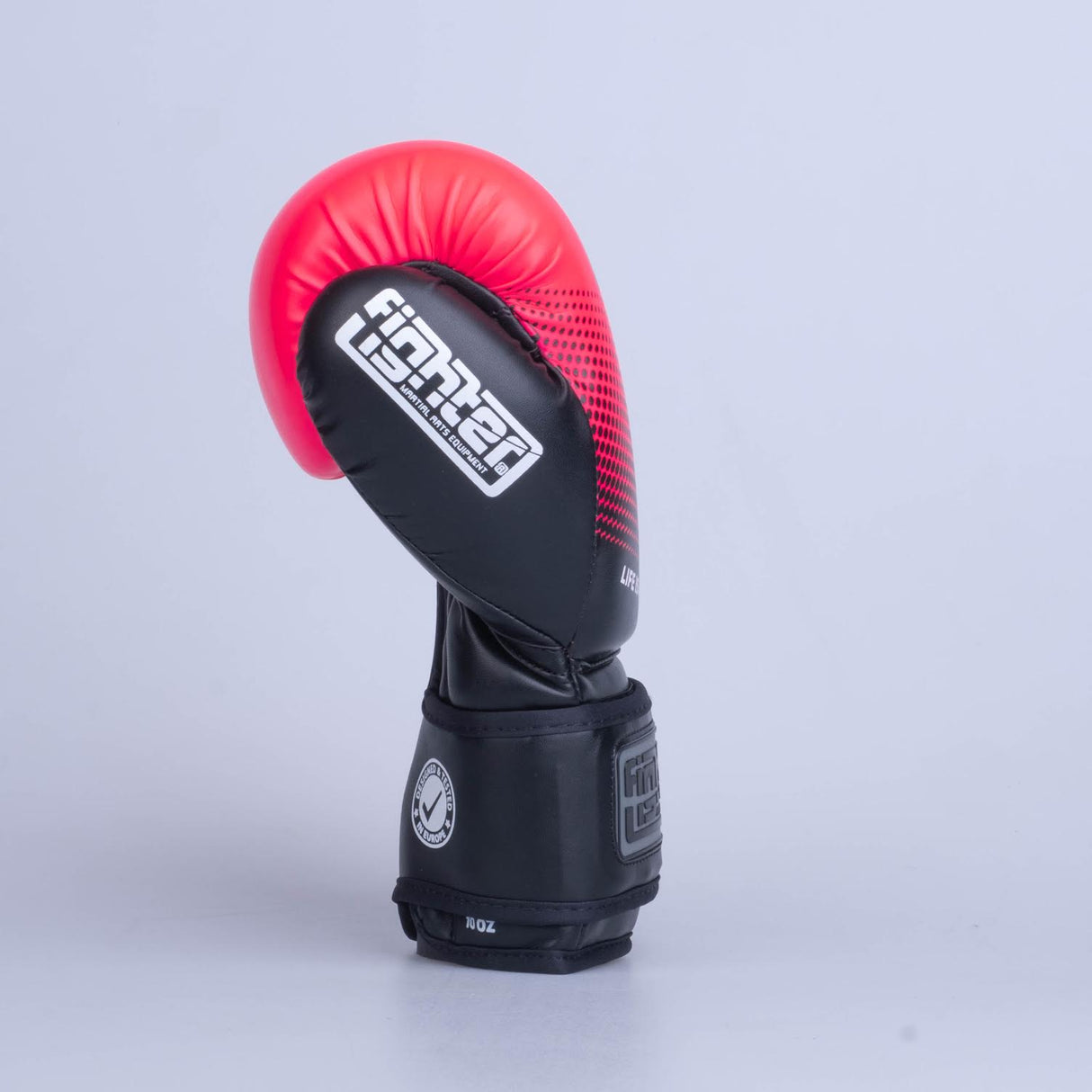 Boxing gloves Fighter Training PU - black/pink, FBG-TRP-003