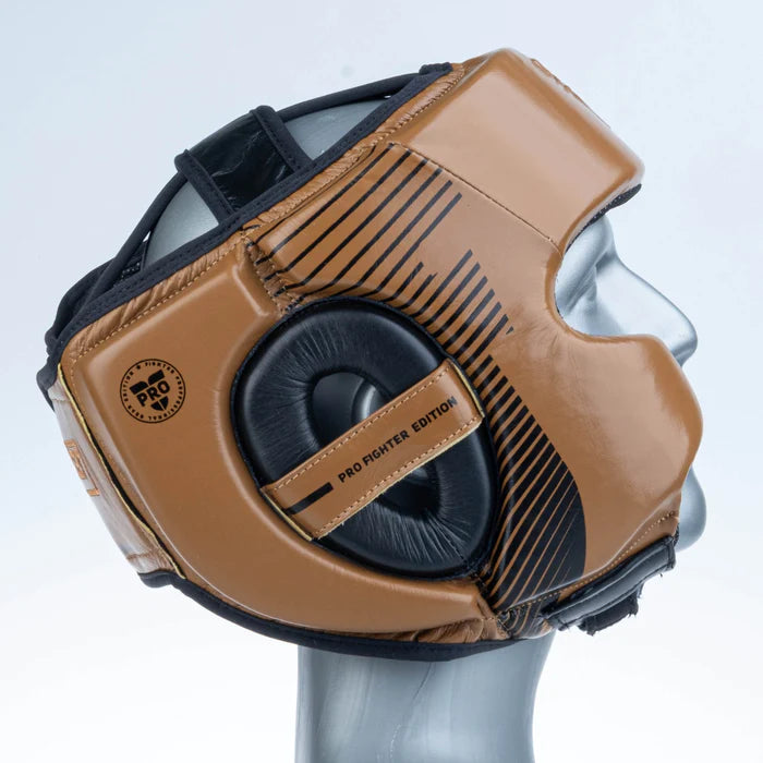 Fighter Head Guard Pro - brown, 2796PRBR