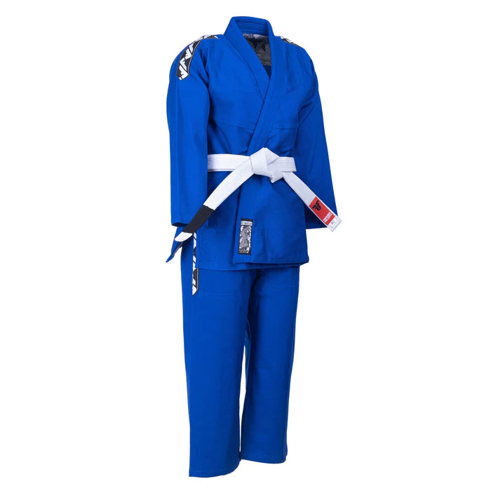 Uniforme de luchador BJJ Samurai - azul, BJJBW-N02