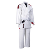 Uniforme de luchador BJJ Samurai - blanco, BJJBW-N03