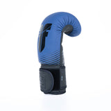 Fighter Boxing Gloves SPLIT Stripes - blue/black