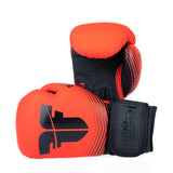 Guantes de boxeo Fighter SPLIT Stripes - rojo/negro