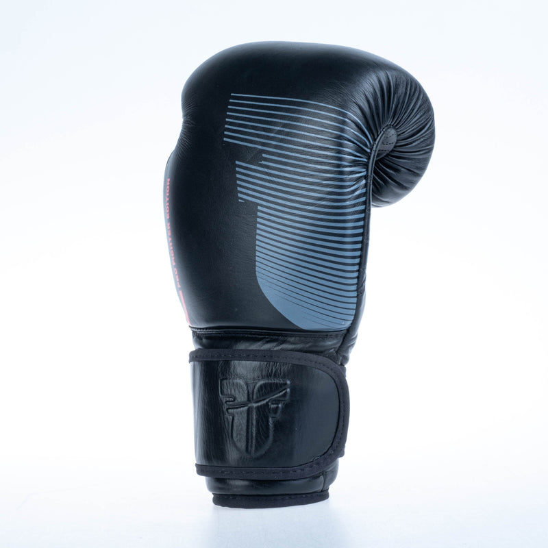 Guantes de boxeo Fighter Pro, color negro, FBG-PRO-002