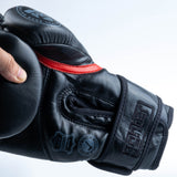 Guantes de boxeo Fighter Pro, color negro, FBG-PRO-002