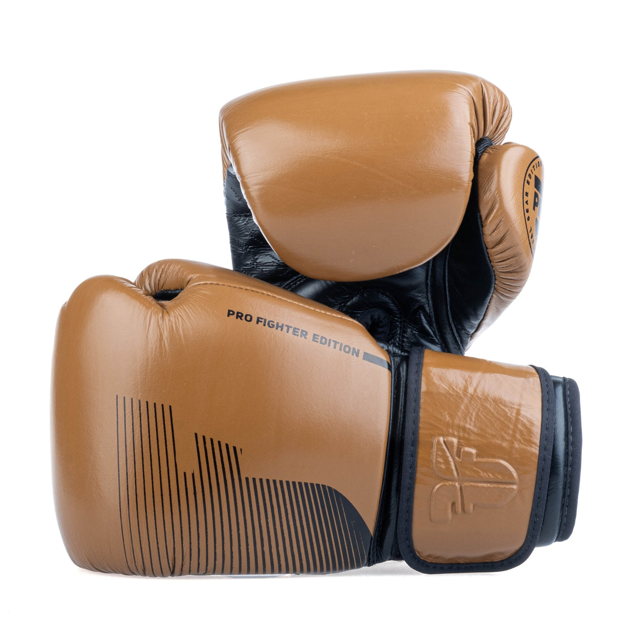 Fighter Boxing Gloves Pro - brown, FBG-PRO-003