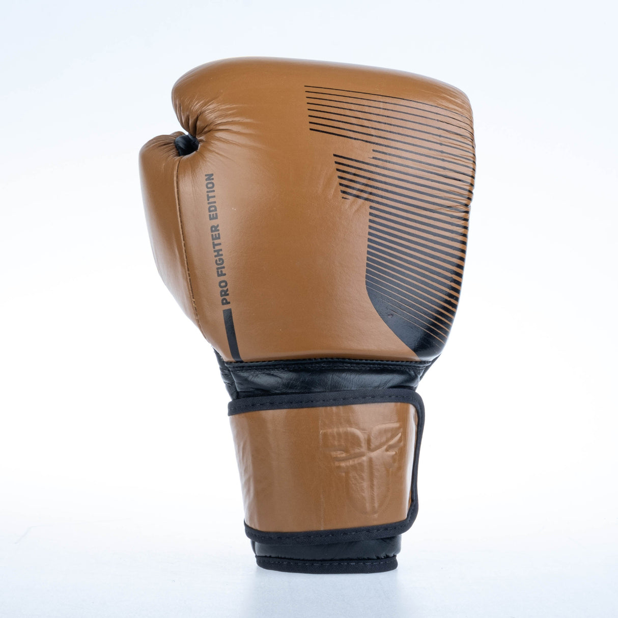 Guantes de boxeo Fighter Pro, color negro, FBG-PRO-002