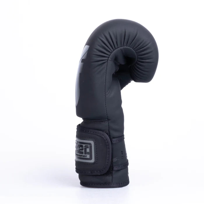 Guantes de boxeo Fighter Pro PU - negros, FBG-PRP-001