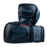 Guantes de entrenamiento de boxeo Fighter - negros, FBG-TRN-002