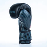 Guantes de entrenamiento de boxeo Fighter - negros, FBG-TRN-002