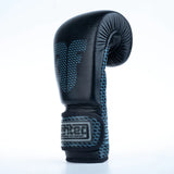 Guantes de entrenamiento de boxeo Fighter - negros, FBG-TRN-002