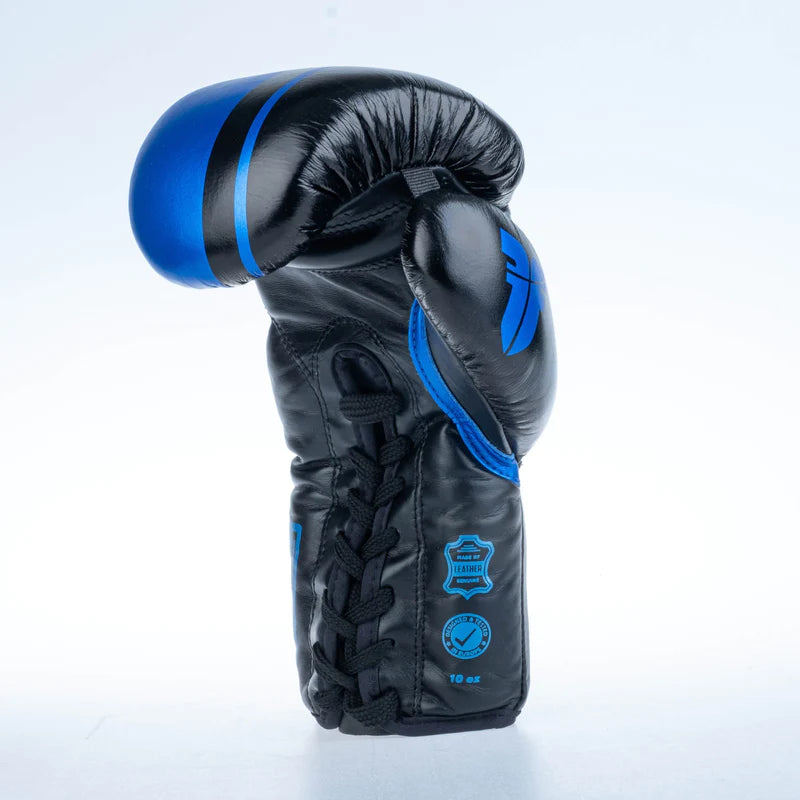 Guantes de boxeo de competición Fighter - azul, FBGF-002BL