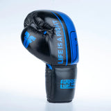 Guantes de boxeo de competición Fighter - azul, FBGF-002BL