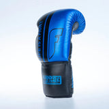 Guantes de boxeo de competición Fighter - azul, FBGF-002BL