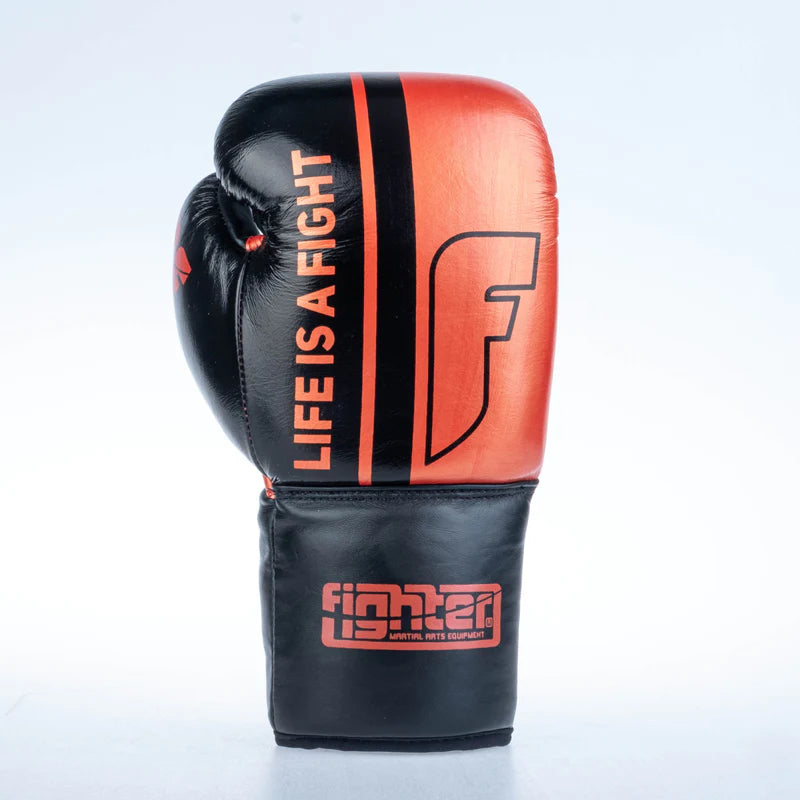 Guantes de Boxeo de Competición Fighter - rojo, FBGF-002RD