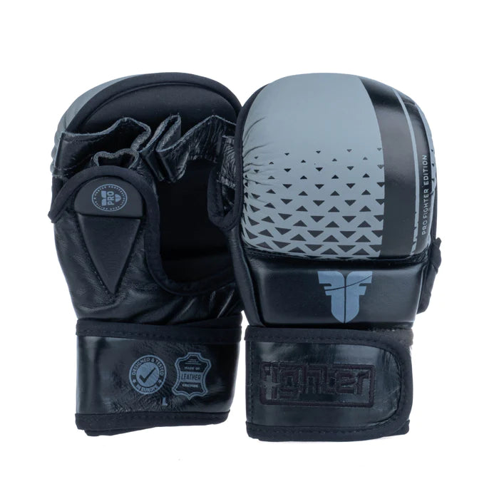 Guantes de MMA Fighter Pro - negro/gris FMGL-PRO-002