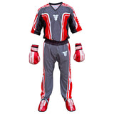 Uniforme de combate - gris/rojo