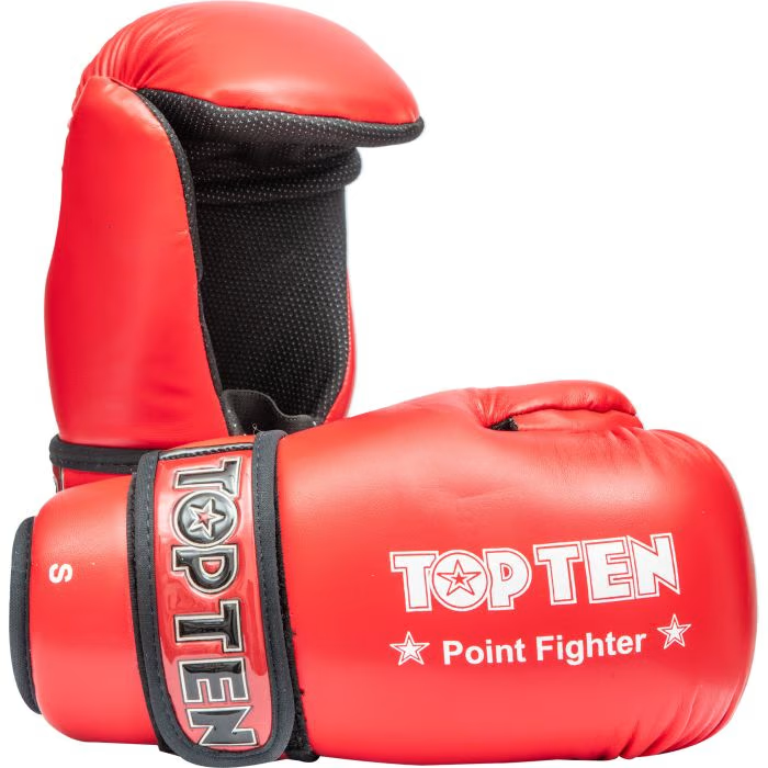 Top Ten Point Fighter Gloves - red