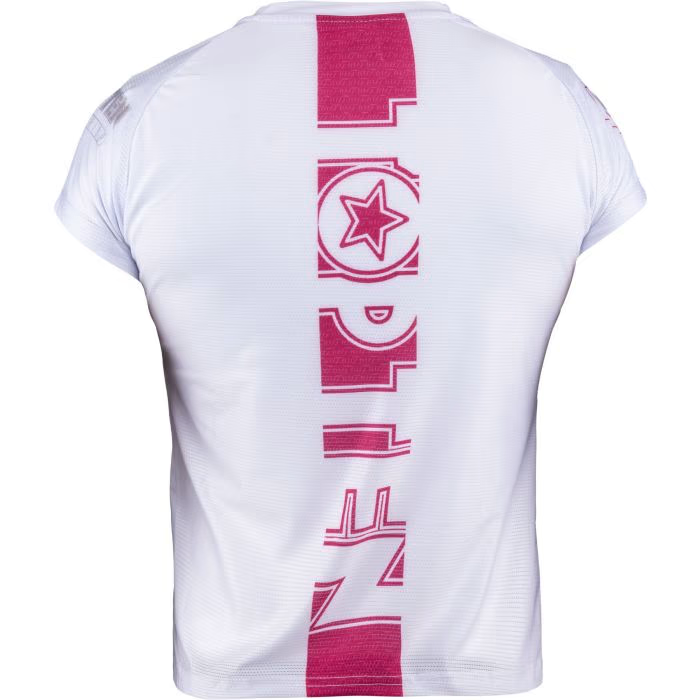 Top Ten T-Shirt Superior - White/Berry