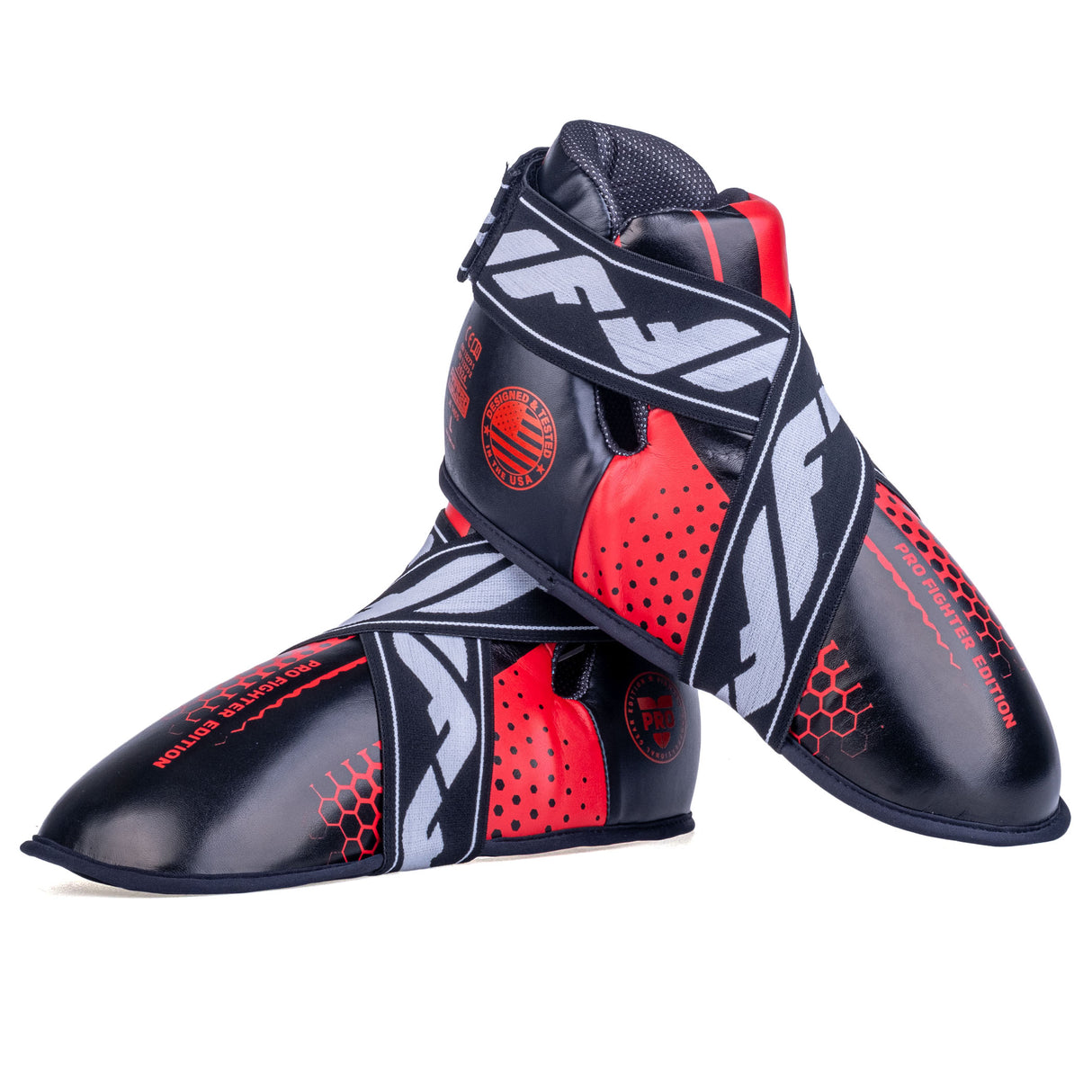 Fighter Foot Gear Pro Honeycomb - red/black