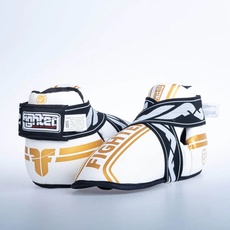 Fighter Foot Gear Stripe - Edición SGP - blanco/dorado