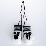 Fighter Mini Boxing Gloves - white