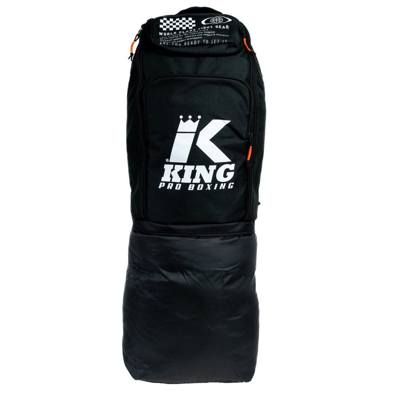 Mochila Elite Lab de King Pro Boxing, color negro, KPB Elite Lab