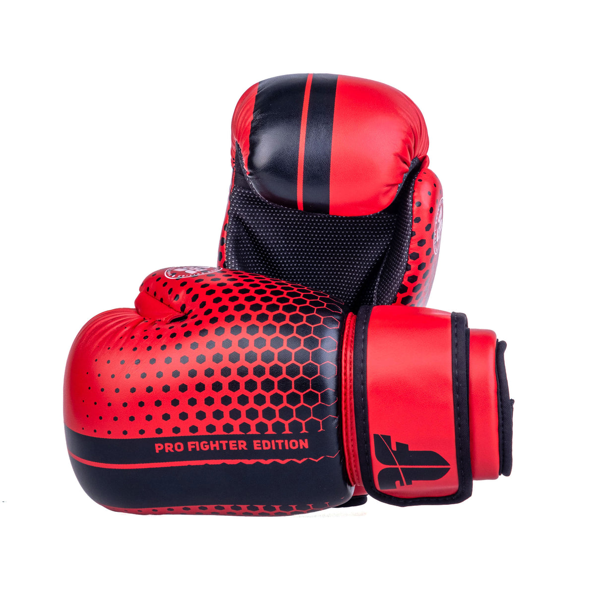 Guantes abiertos de combate Quick - Edición SGP - rojo