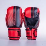 Guantes abiertos de combate Quick - Edición SGP - rojo