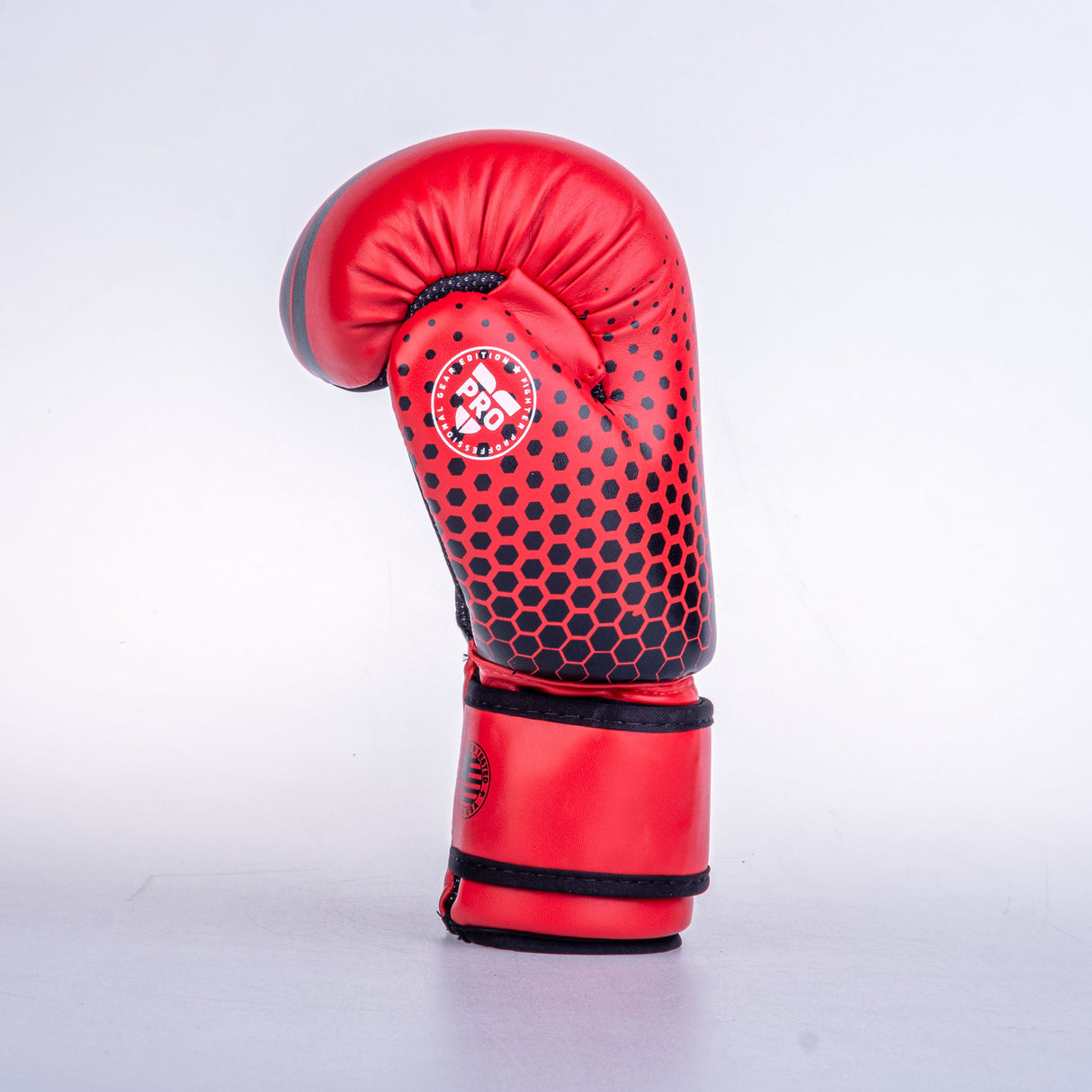 Guantes abiertos de combate Quick - Edición SGP - rojo