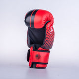 Guantes abiertos de combate Quick - Edición SGP - rojo