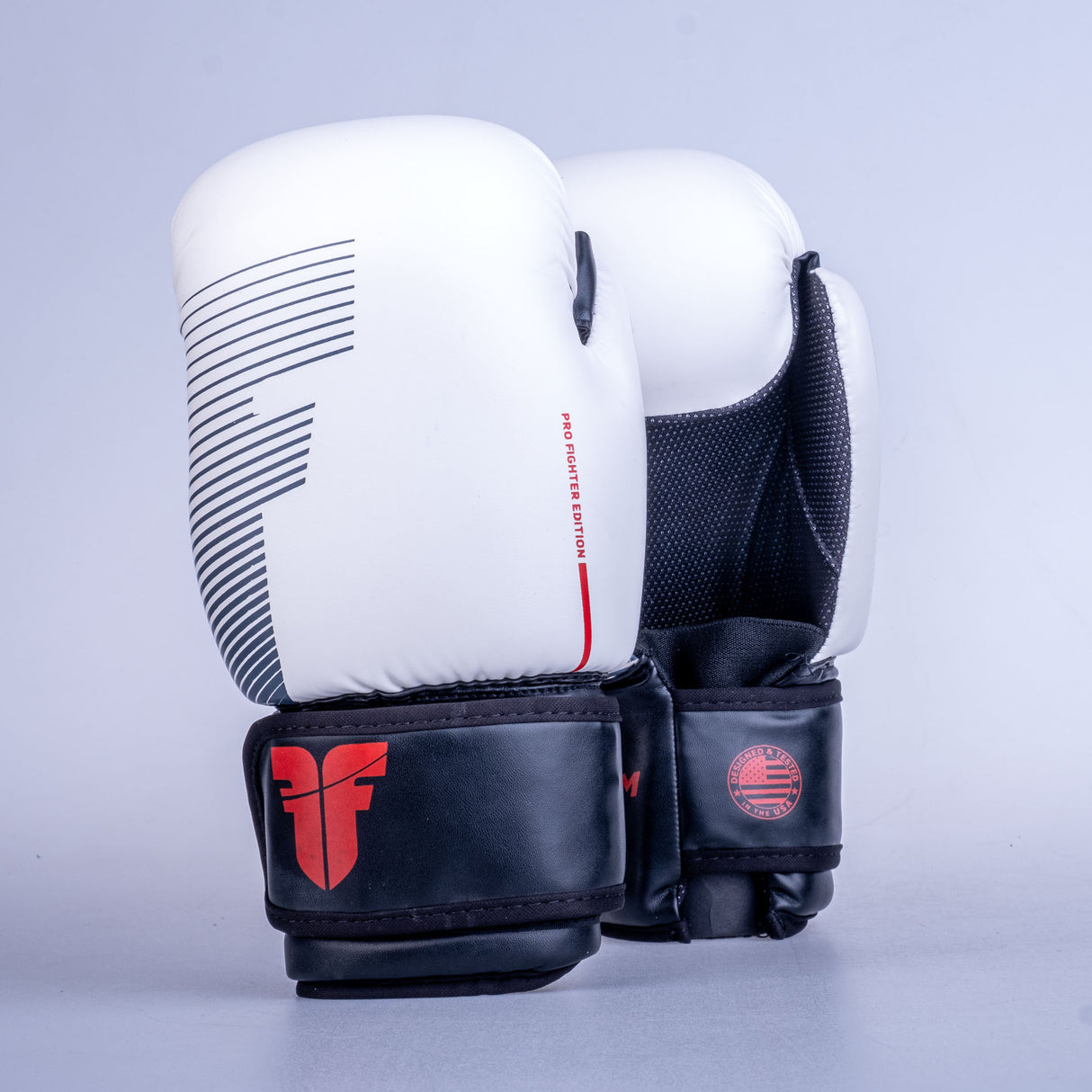 Fighter Open Gloves Pro Edition - white/black