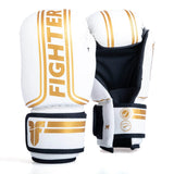 Guantes abiertos Fighter Stripe - Edición SGP - blanco/dorado