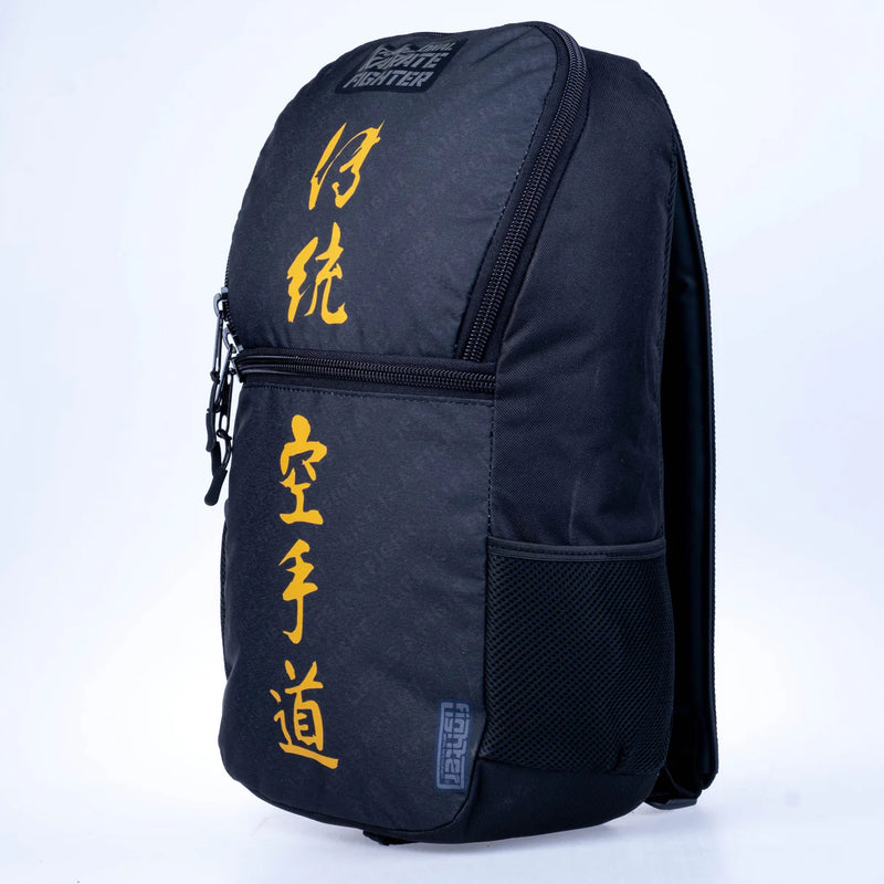 Fighter Backpack Size S - logo/grey