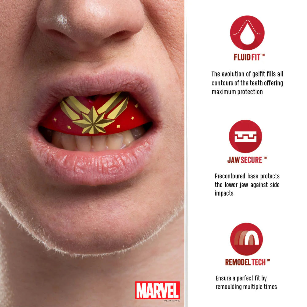 SafeJawz Marvel Captain Marvel Mouthguard