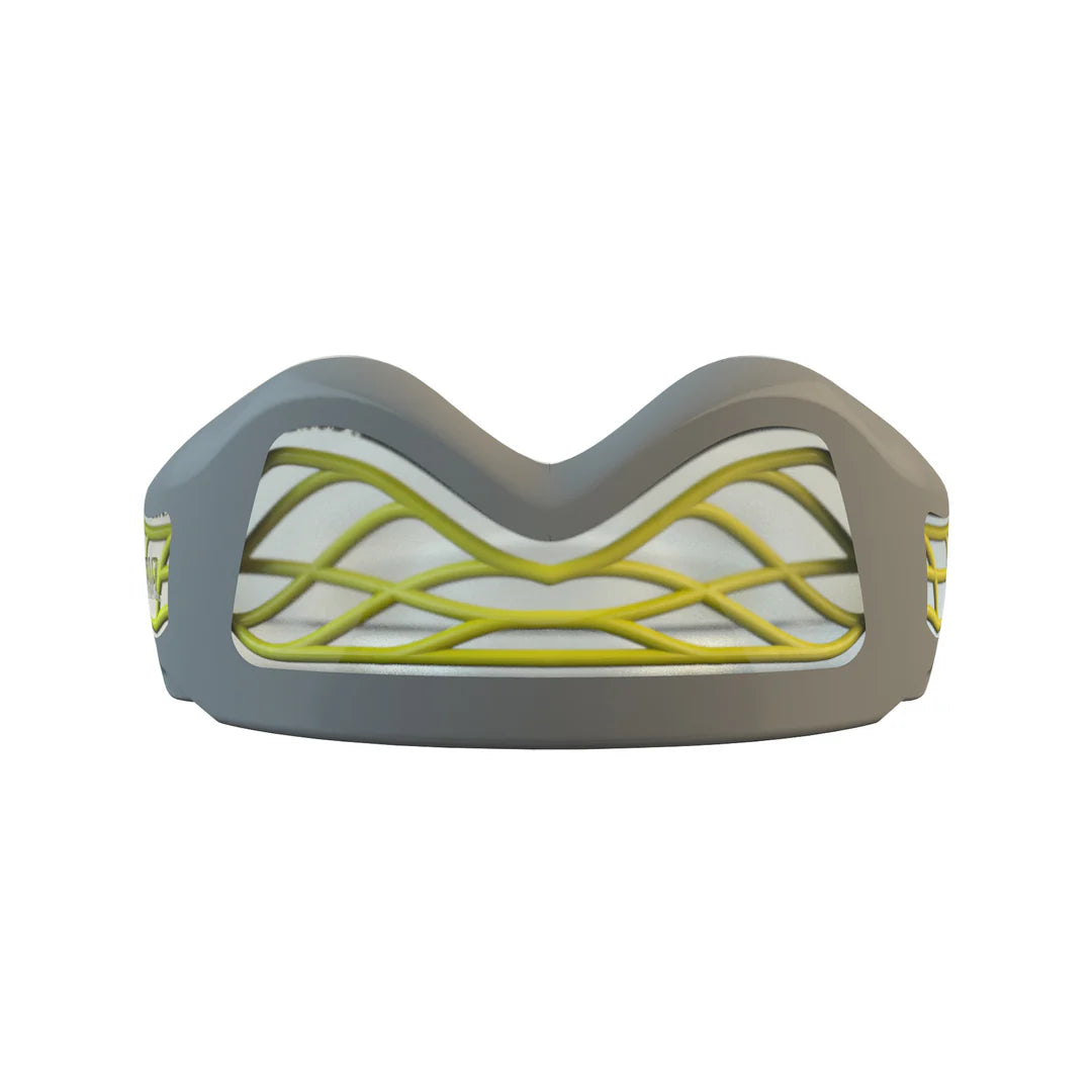 SafeJawz Nitro Series Grey and Yellow - Adult