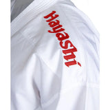 Hayashi WKF Karate-Gi Green - Red Embroidery, 0475-14