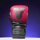 Boxing gloves Fighter Training PU - black/pink, FBG-TRP-003