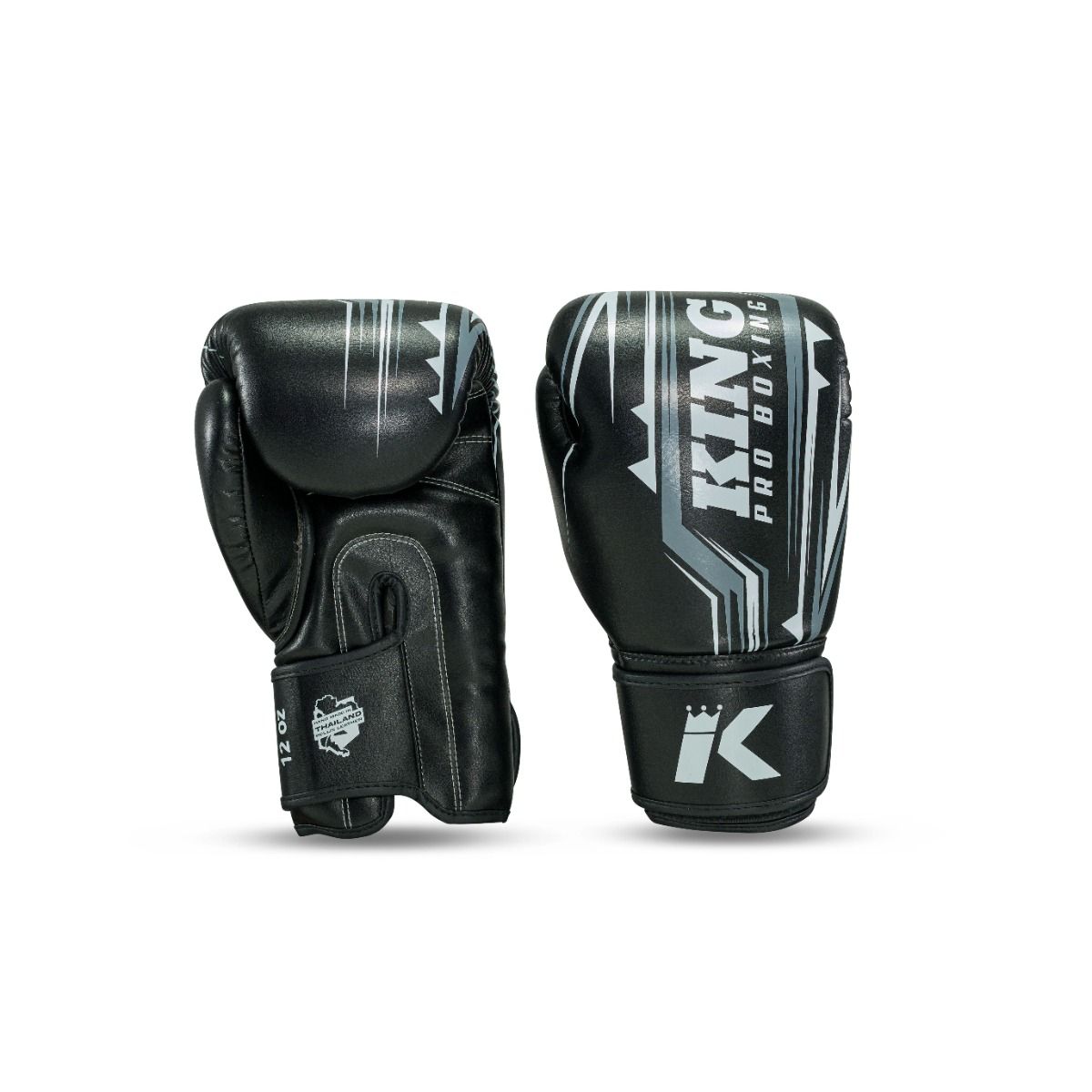 King PB Boxing Gloves Spartan 1 black KPB BG SPARTAN 1 Fighters Inc. Martial Arts Equipment