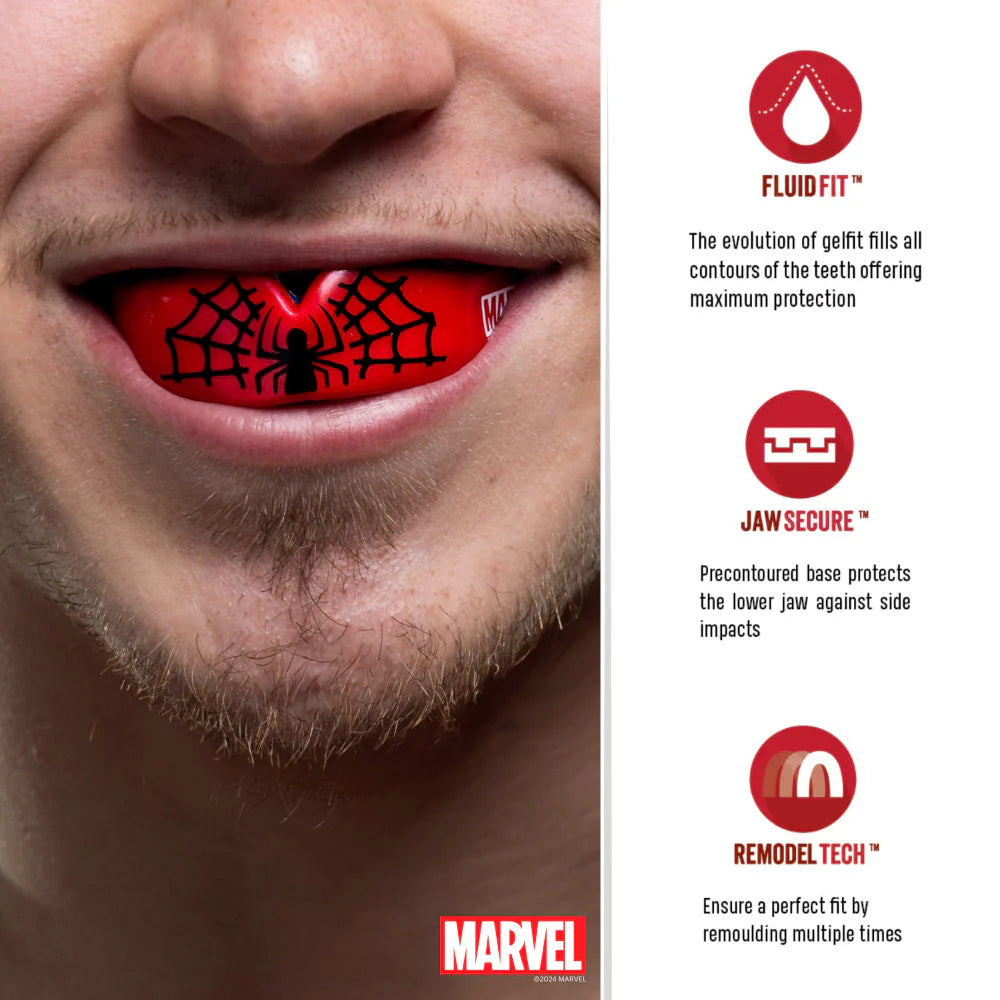 SafeJawz Marvel Spider-Man Mouthguard