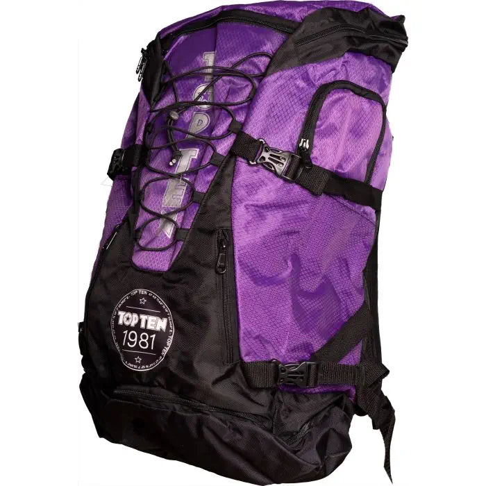 Mochila Top Ten Wako Giant - violeta/negro