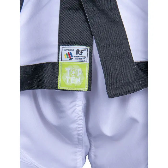 Uniforme de Instructor Asistente TOP TEN ITF - Diamante - 16771 (1.er - 3.er Dan)