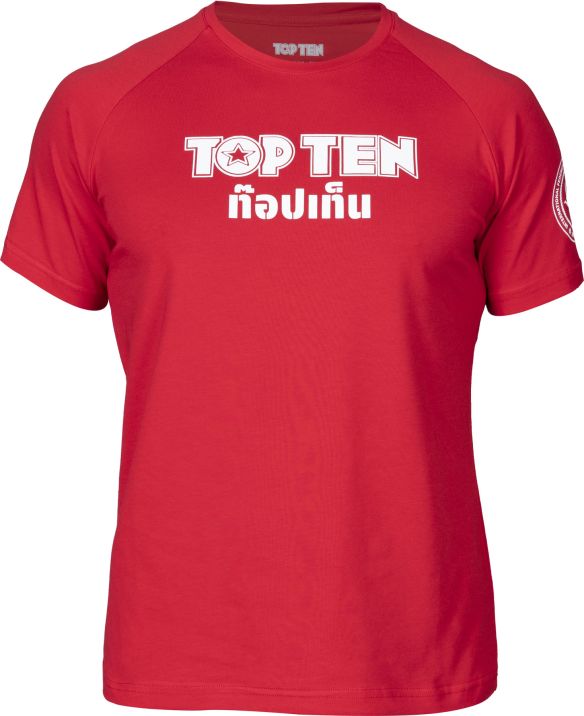 Camiseta Top Ten “Niran” – Roja