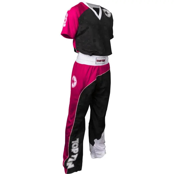 TOP TEN Bow Uniform - black-pink