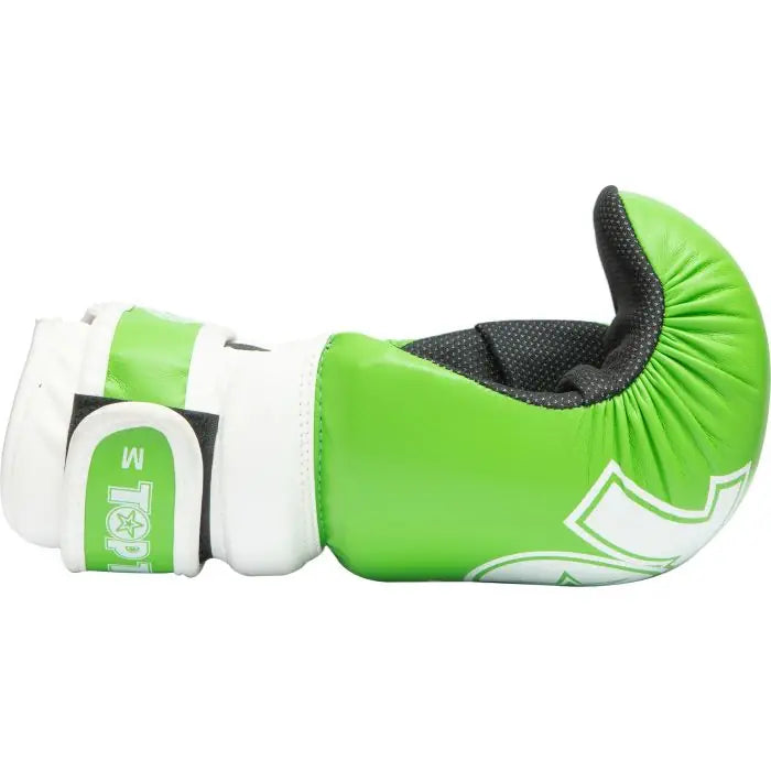 Top Ten Open-Hand Gloves, green/white