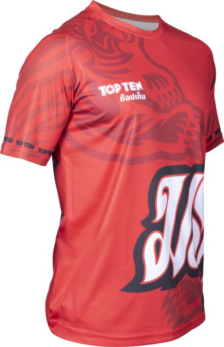 Camiseta Top Ten “Patcharee” - Roja