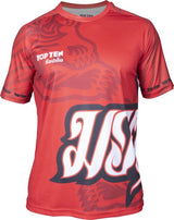 Camiseta Top Ten “Patcharee” - Roja