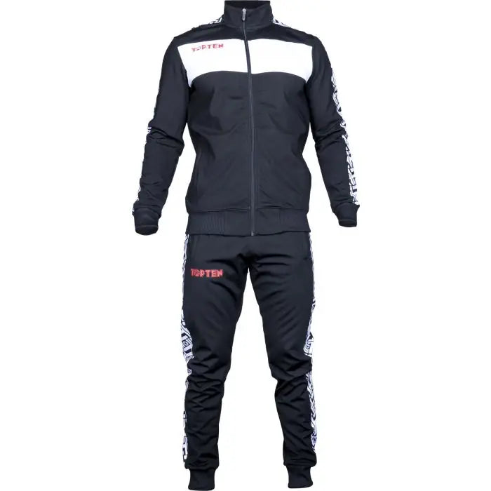 Top Ten Tracksuit - Prism - black/white