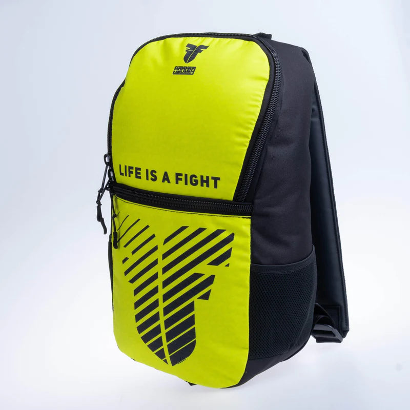 Mochila Fighter Talla S - Amarillo neón