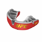 Protector bucal OPRO UFC Gold - plata/rojo